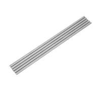 5 Pièces Tige Ronde Conductrice de Chaleur en Acier Inoxydable | Démonstration Thermique, Études Comparatives en Groupe, Support D’expériences Physiques, Finition Argentée
