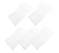 5 Pièces Tubes de Protection pour Jeunes Arbres, Manchon Fendu Réglable | Polyéthylène Blanc, Ventilation et Drainage Internes, Fixation Modulaire, pour Pépinière et Gestion Forestière