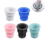 5 Pièces Tuyau Bouchon d'étanchéité, Bouchon D'étanchéité de Tuyau D'évacuation, Bouchon D'étanchéité Déodorant, Convient aux Tuyaux D'égout de Cuisine et de Salle de Bain