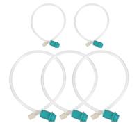 5 Pièces Tuyau D’extension pour Ventouses, Raccord D’aspiration | Conception à Aspiration Fluide, Rallonge Pratique pour Séance de Cupping, Ensemble Complet D’accessoires, Usage Polyvalent