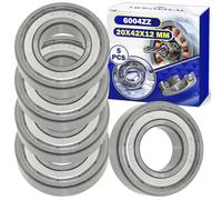5 Pièces Universel Roulement Bille 6004 ZZ avec la Taille de 20x42x12 mm - MONTERAL