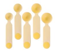 5 Pièces Ustensiles de Service de Portion de Régime Cuillères à Mesurer de Cuisine Contrôle des Calories Gestion du Poids Balance Alimentaire Remplacement Scoop Collection Portable Léger Durable