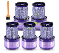 (5 pièces) V12 Detect Slim filtres HEPA pour Aspirateur Dyson V12, Filtre pour Dyson V12 Detect Slim Vacuums, V12 Detect Slim, V12 Detect Slim Extra, V12 Detect Slim Absolute, remplacer no. 971517-01