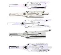 5 pièces VA6 HU66 v3 VA2T HU83 SIP22 2 en 1 Auto Lock Pick Pick Lock Pick and Decoder pour voiture, lecteur de e voiture, outils de serrurier professionnel