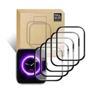 5 pièces Verre Trempé pour Realme Watch 3, Vitre Protection de Anti Rayures, 3D Couverture Complète, Haute Sensibilité Compatible avec Realme Watch 3