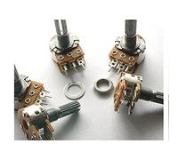 5 pièces WH148 50K B50K 6 pieds 6 broches arbre WH148 amplificateur double potentiomètre stéréo KHzIgRdY