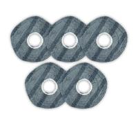 (5 pièces) X10 Pro Omni Serpillères de rechange pour Eufy X10 Pro Omni aspirateur robot, lingettes lavables et réutilisables, kit d'accessoires pour serpillères, microfibre de qualité supérieure