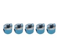 5 Pièces Yoke en Acier Inoxydable pour Bateau RC - Adaptateur De Shaft 3.18mm/4mm/4.76mm/5mm/6.35mm - Vis M3 pour Bateau Modèle(4.0mm)