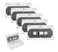 5 PiècesCassettesaudiovides,Cassettesaudiovidespourcassettes,Cassettesaudiovidespourcassettesde Musique,Pourcassettesde Musique,pour conférences,séminaires,enregistrements Quotidiens