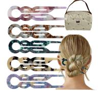 5 piecesHair Clip - French Pins, Additional storage bag，Perfect Hold 24 Hours Without Adjustment, Hold Without Breakage, Elegant Hairstyle In 30 S (2)