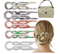 5 piecesHair Clip - French Pins, Additional storage bag，Perfect Hold 24 Hours Without Adjustment, Hold Without Breakage, Elegant Hairstyle In 30 S (1)