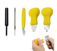 5 Piezas Abridor De Carcasa Para Reloj Herramienta De Reparación De Reloj Palanca Para Abrir Le Fond De Montre Et Changement De Batterie