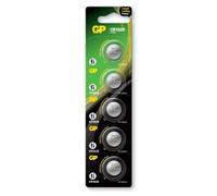5 Piles CR1620 GP Bouton Lithium 3V