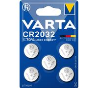 Varta Pile bouton CR 2032 3 V 5 pc(s) 220 mAh lithium LITHIUM Coin CR2032 Bli 5