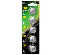 Lot de 5 piles bouton CR2450 GP