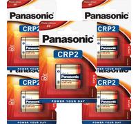 5 Piles CRP2 / 223 Panasonic Lithium 6V