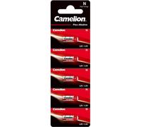 Camelion Piles alcalines LR1 (N) 11000501 - 1,5 V 750 mAh - Lot de 5 - Lady argent