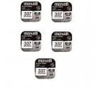 5 piles Maxell 337 SR416SW