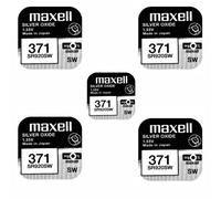 5 piles Maxell 371 SR920SW