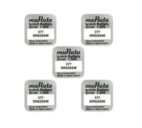 5 piles Murata Sony 377 SR626SW -