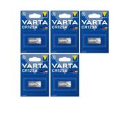 5 piles Varta CR 123A LITHIUM