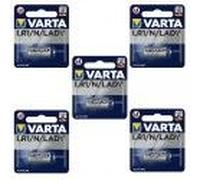 5 Piles Varta LR1 Lady MN9100