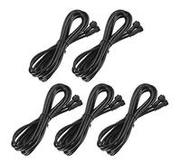 5 Pin Câble Rallonge d'extension pour RGBW Spot LED encastrable Exterieur,GEYUEYA Home 1M 5Pin câble pour Spot encastrable,Etanche IP67 avec connecteurs mâles et Femelles RGB+Blanc Chaud - 5 Pack
