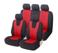 5 Places Universel Voiture Ensembles Housses Siège pour Seat Altea/Altea XL/Altea Freetrack 5P 2004-2015 Housses Siege Avant Arrière Auto Accessori,Red
