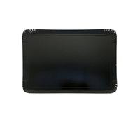 5 PLATS DE SERVICE CARTON TRAITEUR 24X33CM NOIR