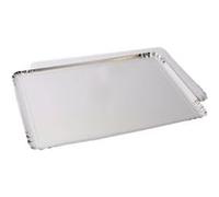 5 plats traiteur carton 19x28cm argent - crokus 1928var5 Gris G