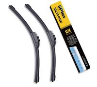 5 PLUS® Silicone Wiper Blades 22 inch wiper blades 2 pack Replacement For Ford F Series 2020-2012 Expedition 20-08,Chevy Silverado GMC Sierra Series 2023-2019 06-99,Impala Suburban, Windshield Wiper