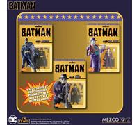 5 Points 1989 Batman Af Set (3) Figurines Mezco Toys