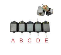 5 Pole 130 electronic starter Strong Magnet DC6V-24V 12V 18V High Speed Engine Dual 2mm Shaft HO Scale Model Railway Train Car CZAOINCU(Model D)