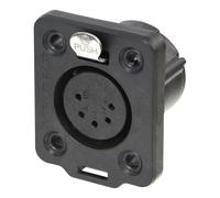 NC5FDX-TOP HEAVY DUTY FEMELLE 5POLE XLR CHASSIS CONNECTOR NEUTRIK