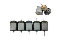 5 Pole Micro 130 Electric Motor Strong Magnet DC6V-24V 12V 18V High Speed Engine Dual 2mm Shaft HO Scale Model Railway Train Car(Model E)