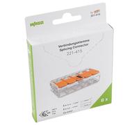 5 Pôle Terminal Bloc/Épissure Connecteur Orange Levier Verrou 4Mm 450V 32A 8 De