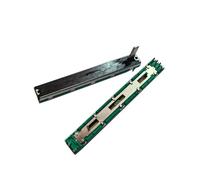 5 potentiomètres duplex B10K A10K A20K A50K D10K, mélangeur à fader A10KX2 A20K*2 A50K*2, potentiomètre à glissière droite double canal(5pcs A20K)