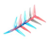 5 Pouces 3 Tri hélice Compatible avec XING 2005 Moteur FPV Cure-Dents Drone modèle Nazgul 5030(6Pairs Mixed Color)