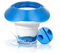 5 Pouces Distributeur de Chlore Flottant, Diffuseur Chlore Piscine, Distributeur de Chlores pour Piscine, Convient Aux Piscines Familiales, Aux Parcs Aquatiques, Aux Spas Et Aux Jacuzzis