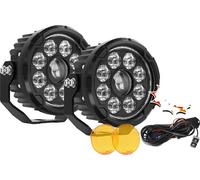 5 pouces LED lumière de travail, température de couleur 6500K, IP68 étanche, angle de faisceau combiné, combinaison blanc DRL