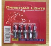 5 Poussée Bleue Sombre Dans Fée Ampoules 5v 0.7w 0.14a (S48)