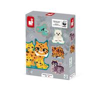 JANOD - 5 Puzzles évolutifs Animaux