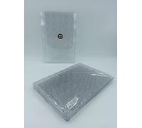 5 recharges Feuilles plaques intercalaires en Plastique pour Rangement Capsules Champagne 40 Cases (pour classeur Format A4) avec Couvercle
