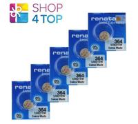 Pile SR621SW oxyde argent 364 1.55V 20mAh x1