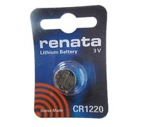 5 Renata CR1220 Lithium batteries