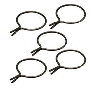 5 ressorts de remplacement pour poignée de porte à ressort pour bouton de porte, poignée à tige, bouton à levier, loquet interne, ressort de torsion, ressort spiralé, réparation (FMTB-MSNH-7)