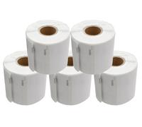 5 rouleaux de étiquettes pour Dymo type 99019 dimension 59x190mm