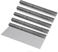 5 rouleaux de grillage métallique 4-angle 1mx5m Grillage soudé pour volière Grillage pour clôture [pro.tec]