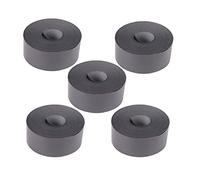 5 rouleaux de ruban adhésif réfléchissant noir pour tissu de sécurité, bande réfléchissante à coudre pour vêtements DIY 50 mm x 3 m (2" x 10')