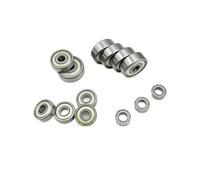 5 roulements à billes miniatures 608ZZ for roues de voiture RC, vélo, skate ou skateboard.(ID5x9x3mm)